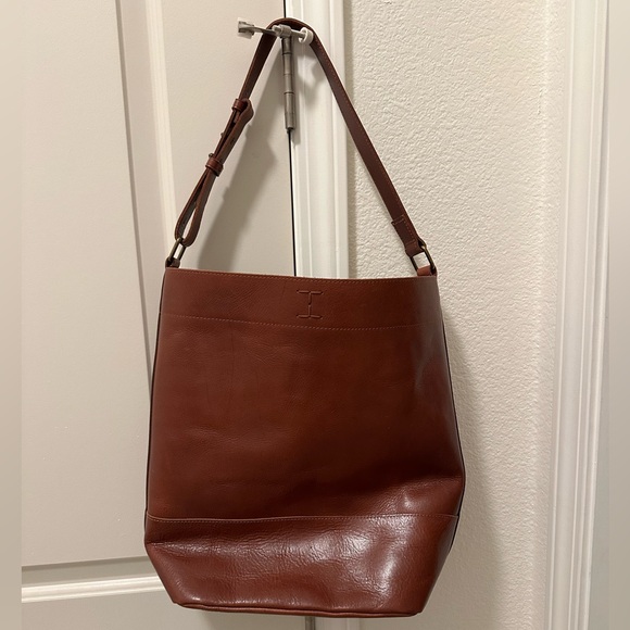 Brown Leather Shoulder Bag - Picture 3 of 3
